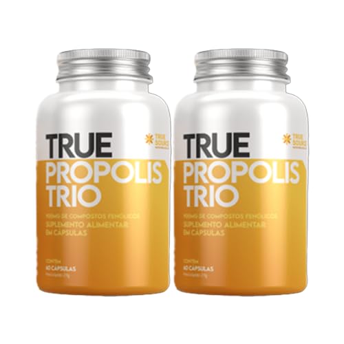 Kit 2X: Trio de Própolis True Source 60 Cápsulas