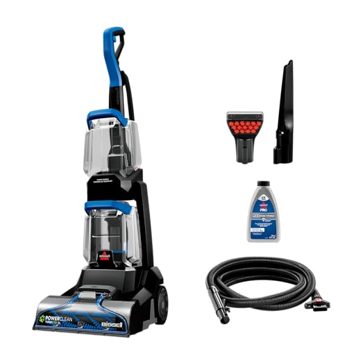 Bissell - BISSELL PowerClean Turbo Pet XL Upright Carpet Cleaner, Upholstery Tough Stain Tool & Formula included, 3738C - -20%