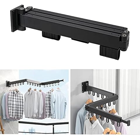 MUYIRTED Étendoir à Linge Aluminium 3 Étages Cover