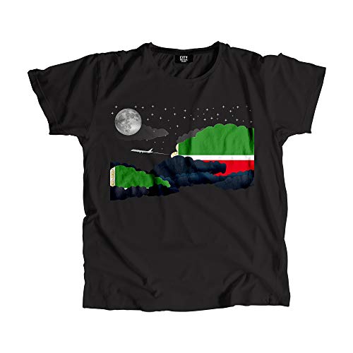 T-shirt république de Tchétchénie en coton doux pour éviter les irritations