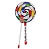QQWA Lollipop Drum Kids Handtrommel Met Mallet Muzikaal Geluid Speelgoed Muziekinstrumenten Voor Kinderen Kleurrijk