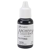 Ranger Wendy Vecchi Designer Series Archival Re-Inkers, 0.5-Ounce, Potting Soil