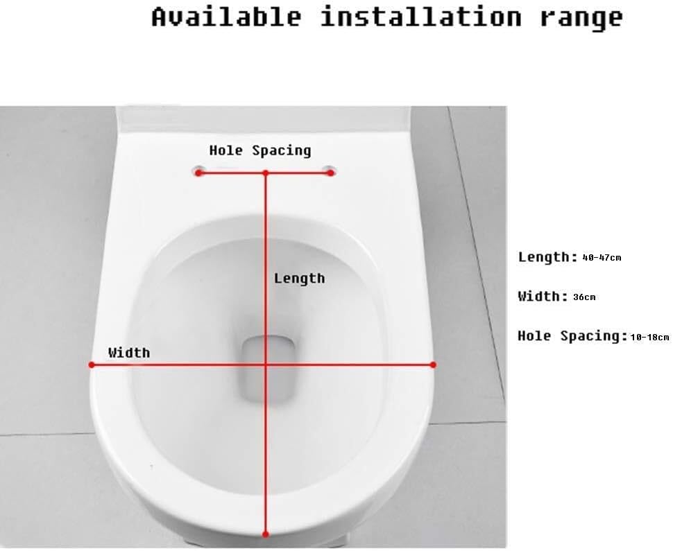 Transparent Dolphin Design Toilet Seat with LED Light, Soft Close, Resin, Oval Shape, Bottom Fix, Quick Release, Easy Install