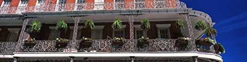Posterazzi Low angle view River's Edge Restaurant Bourbon Street French Quarter New Orleans Louisiana USA Poster Print, (27 x 9)
