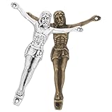 Taille idéale : cet ornement crucifix est spécialement conçu pour les bijoux masculins, offrant un équilibre parfait entre style et praticité