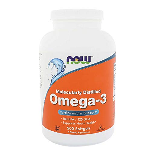 NOW Foods Omega-3, 500 Softgels