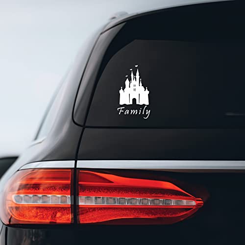 Family Magic Castle Sticker Decal Notebook Car Laptop 3