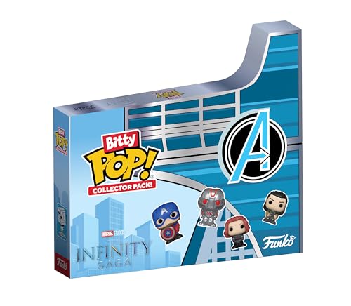 Figura Funko Bitty Pop Marvel Infinity Saga Pack de 12 Unidades 2