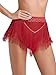 WDWQVQGF Womens Shiny Rhinestone Tassel Fringe Dance Skirt Ballroom Latin Salsa Tango Samba Rumba Dancing Performance Costume For Dance and Performance(Brown,L)