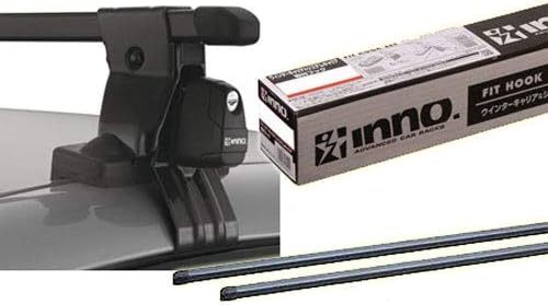 Amazon カーメイト Inno Insut K491 In B137 ルーフキャリア取付3点セット バー 車 バイク