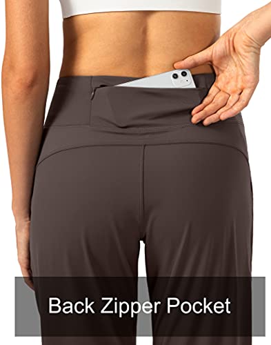 Image of Soothfeel Women's Joggers with Zipper Pockets High Waisted Athletic Workout Yoga Pants Joggers for Women