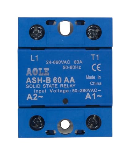 Relais statique monophasé 60A 660V CA commutation électronique AC AC - 3