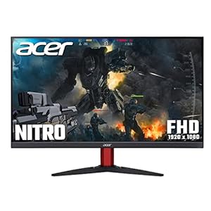 Acer Nitro KG272Sbmiipfx 27 inch Full HD Gaming Monitor (IPS Panel, FreeSync Premium, 165Hz, 0.5ms, HDR 10, DP, HDMI…