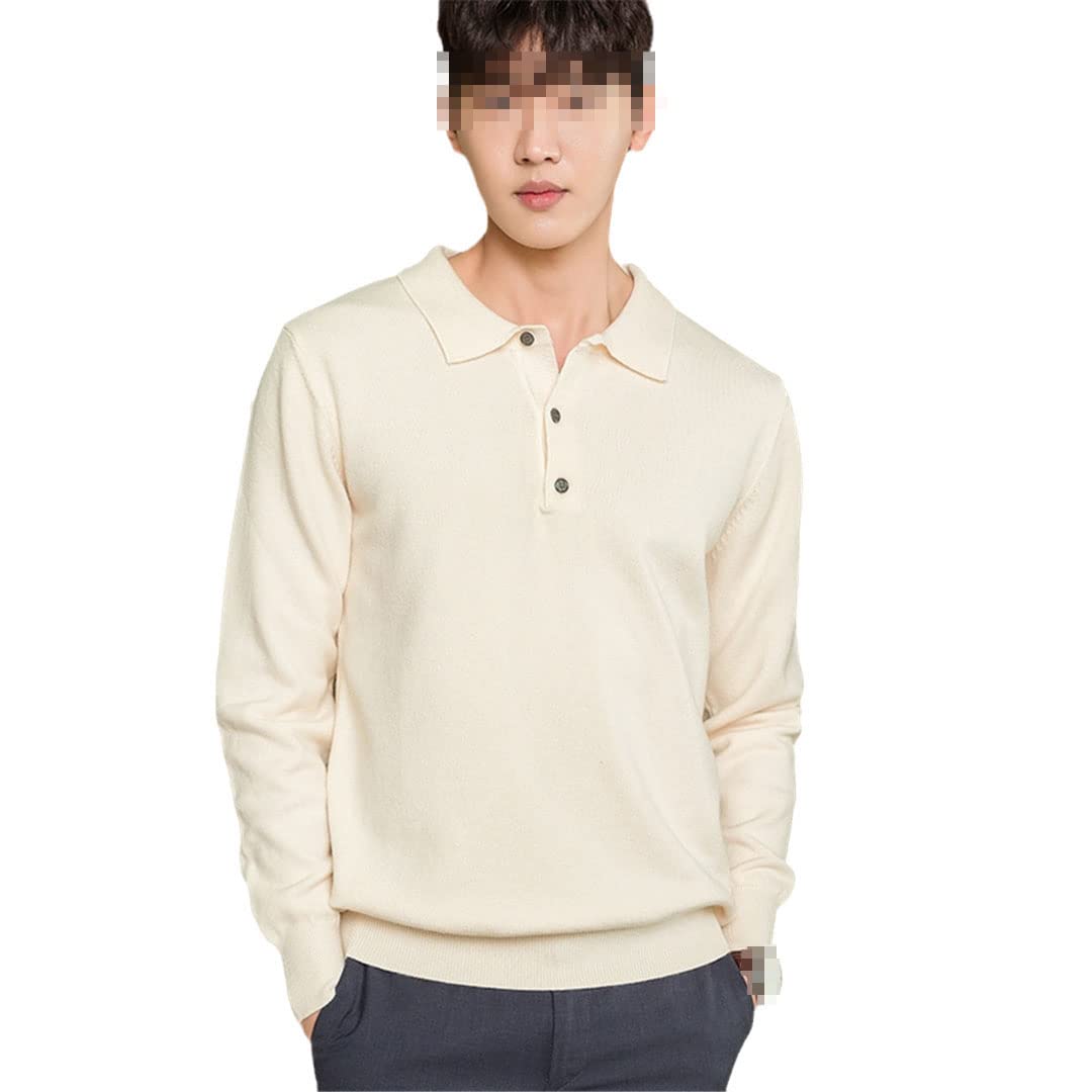 Vogrtcc Męski sweter sweter z dzianiny sweter kaszmirowy sweter męski sweter top, 1, M
