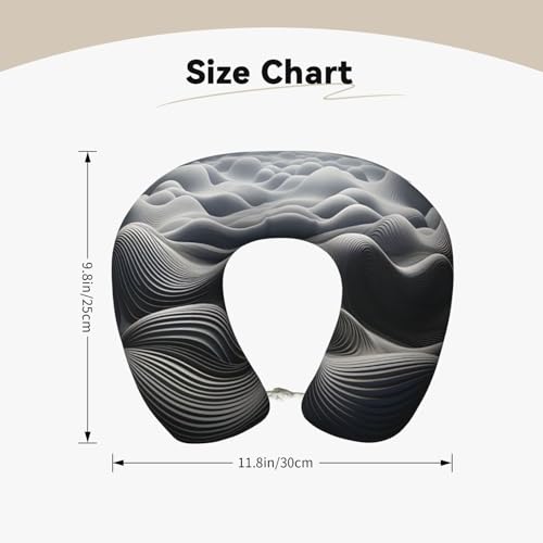 Almohada de Viaje U Shape Espuma Viscoelástica miniatura 2