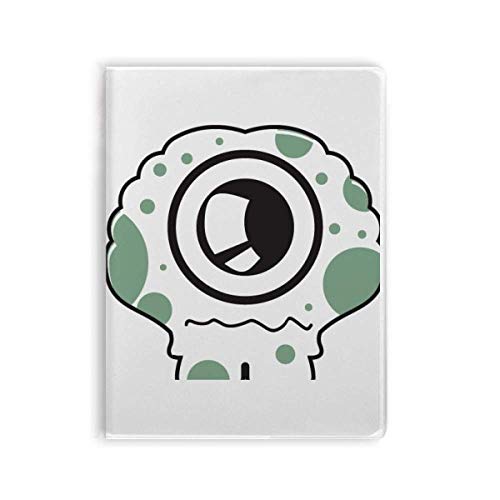Journal intime alien et univers souple pour vos notes de voyage astro