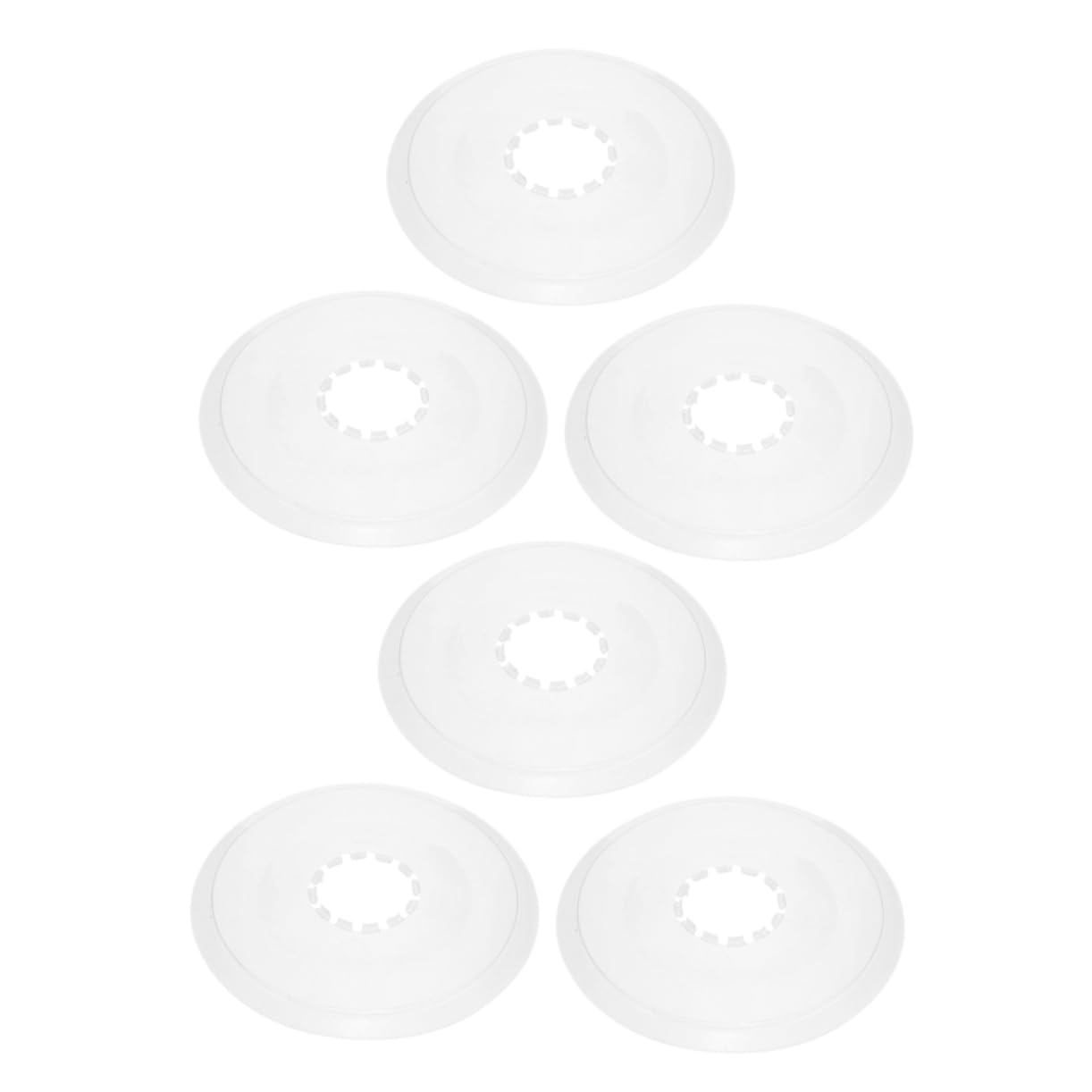 SUPVOX 6pcs Bicycle Flywheel Guard Bicycle Protector Bike Chain Guard Protector Mountain Bike Chain Guard Bike Part Bike Supplies Transparent Plastic