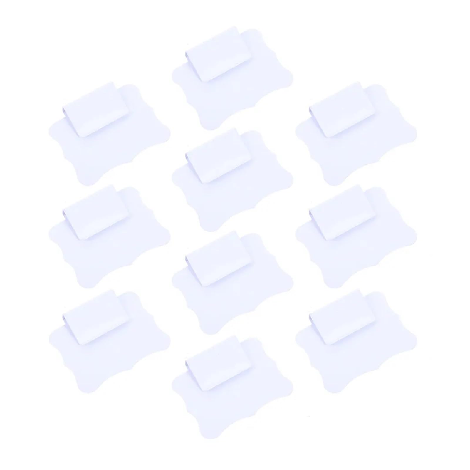 Lot de 30 étiquettes de prix effaçables à clipser pour supermarché, magasin, lavable à l'eau, matériau en PVC réutilisable