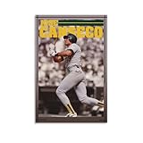 Jose Canseco Poster imperm�able � l'eau pour maison r�sistant � l'humidit�, facile � installer et � la d�coloration, style sans cadre, 50 x 75 cm