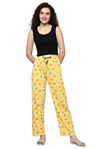 Image of Womens 100% Cotton Loungwear Pyjama Pants-pack of 1