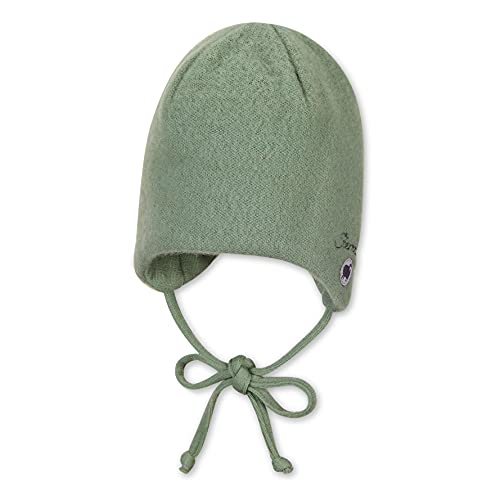 Sterntaler Unisex Baby Wolle (Merino) Mütze, Grün, 35