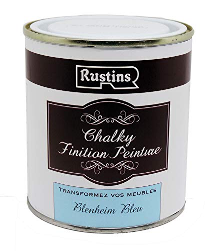 Image of Rusitns Quick Dry Chalky Finish Paint Blenheim Blue (500ml)
