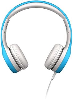 LilGadgets Kids Premium Volume Limited Wired Headphones with SharePort (Children, Toddlers) - Blue