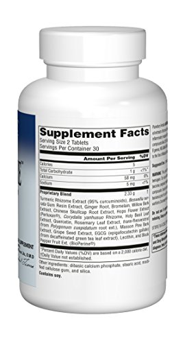 Planetary Herbals Inflama-Care 1165mg Turmeric/Boswellia Complex - 60 Tablets
