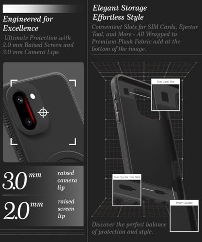 Image of WOW IMAGINE Back Case Cover for 1+ OnePlus 15R 5G | Soft Matte Silicone Case| Slim Fit & Shockproof | Camera Protection Bumper Cover (Black)