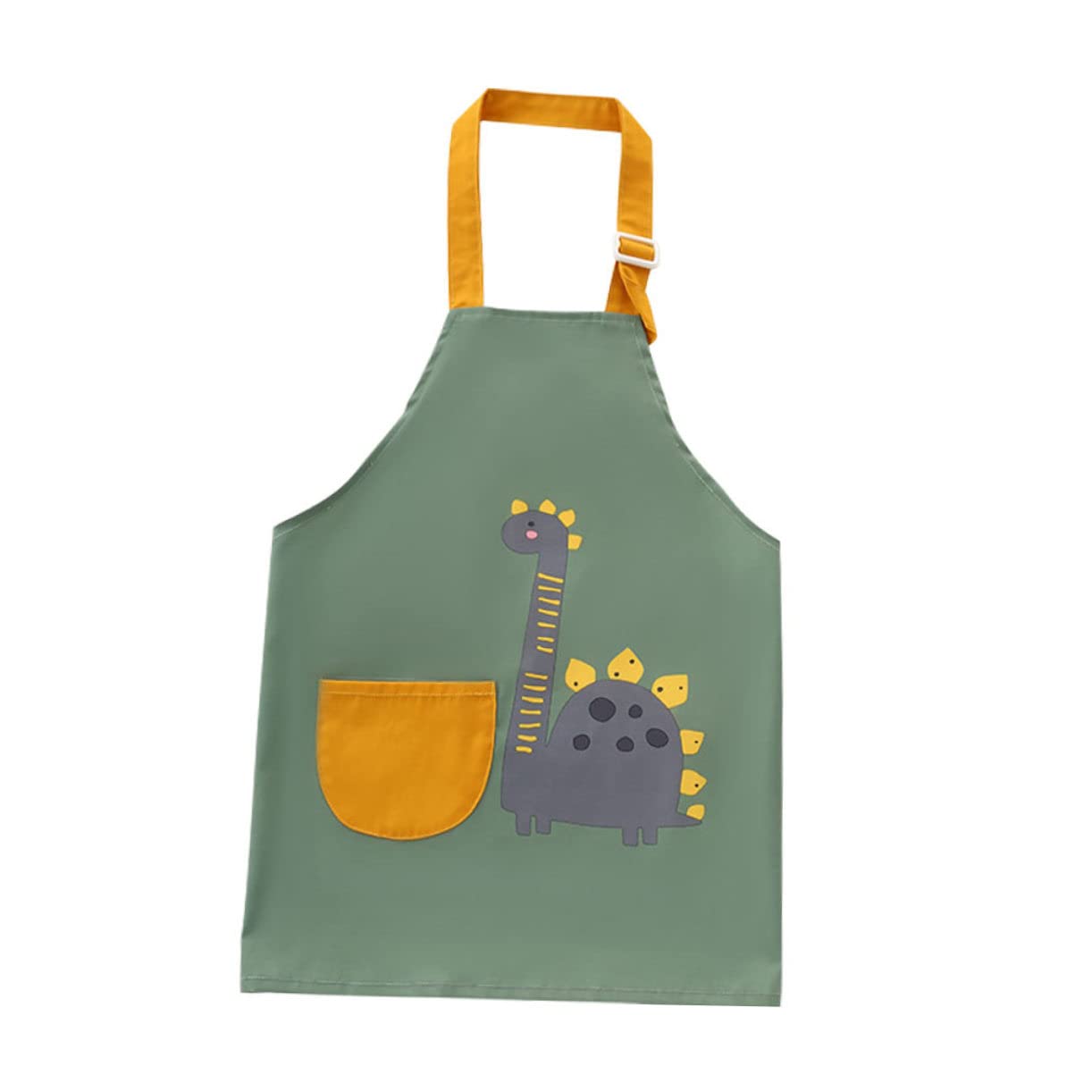 INOOMP 3pezzi Grembiule Per Ragazzo Ragazza Smock Per Pittura Con Design Divertente Adatto Per Anni Protezione Per Attività Creative e Gioco Facile Da Pulire e Comodo Da Indossare