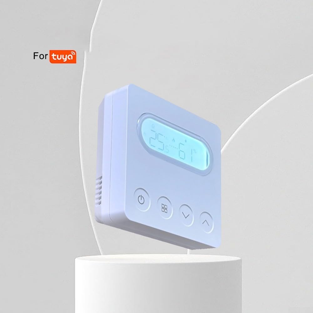 für zigbee Wandthermostat Smart Heizung Temperaturregler PC+ABS(White)