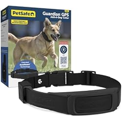 PetSafe Guardian GPS Dog Fence Add-A-Dog Collar - Add-On for Guardian GPS Dog Fence System - Backed with the Worlds Safest GPS Fence Technology - Long Battery - Tone, Vibration & 10 Levels of Static