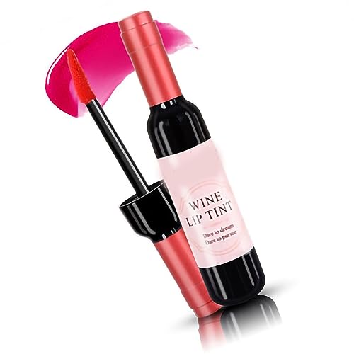 Rouge à Lèvres au Vin Longue Durée, de Maquillage Imperméable pour les Femmes (CR01)