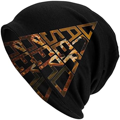 Canserbero Knit Beanie Hat for Men Women Winter Warm Stretchable Beanie Hats Black