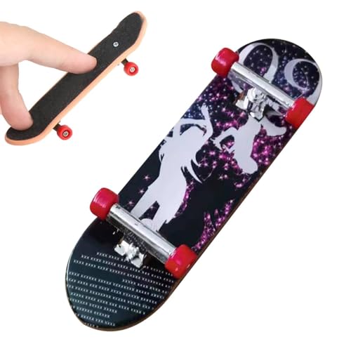 patinetas de dedo para niños - diapasones coleccionables, juego de monopatines,Kit de inicio de monopatín creativo, regalos de juguetes para dedos para niños Patinador de dedos, premios de aula, de bo