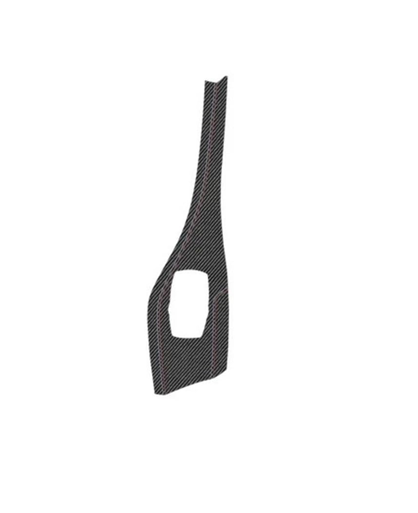Car Interior Moulding Trim for BMW F20 F21 F22 F23 Car Interior Center Console Multimedia Konb Panel Trim Sticker Accessories Interior Accessories(Carbon Leather LHD A)