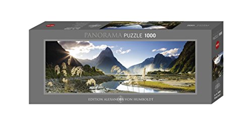 Heye- Puzzle Panorama Milford Sound 1000 Pièces, HEYE-29606