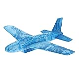 FUNNETOYU Faltbare Glider Flugzeugspielzeug für Kreatives und Stabiles Outdoor für Jungen Interaktive Eltern Junge Mädchen Aktivitäten Fördert Praktische Fähigkeiten und Beobachtungsgabe