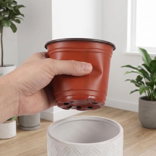Macetas de 14.7 cm Kisangel para invernaderos y proyectos de jardinería interior 7