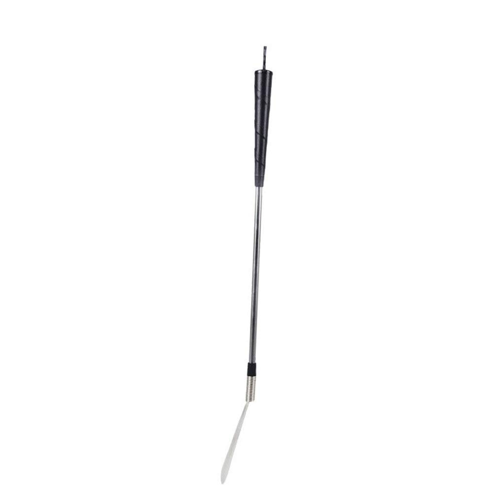 ACiyD Calzador portátil Calzador de Primavera de Acero Inoxidable para Adultos Calzado Largo sin párrafos para Sacar a Las Mujeres Embarazadas Zapatos Viejos (60 cm) Ayudante de Zapatos Perezoso (