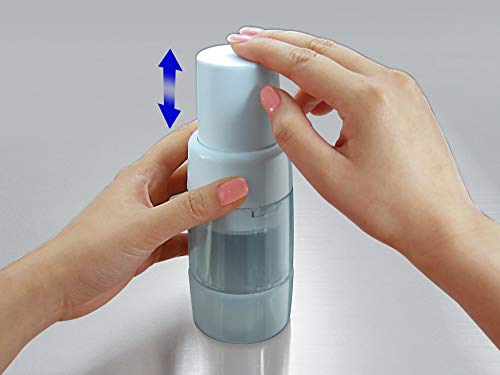 Simposh Mini Chopper | Compact Manual Food Chopper Cutter Mincer For Garlic Nuts Ginger Herbs Parsley Chili Peppers Mushroom | Sharp Stainless Steel Blades | Self-Contained Base To Hold & Chop Food #TOP5