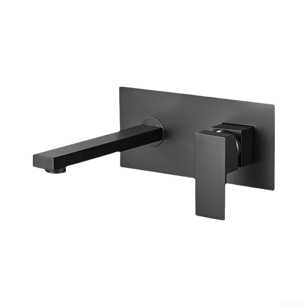 Grifo mezclador monomando para pared, 1,2 GPM, ahorro de agua, aireado