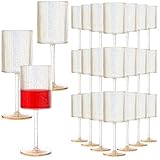 Sûr et matériaux : fabriqués à partir de plastique de qualité alimentaire, nos verres jetables en plastique sont non toxiques et sans BPA. Découvrez le luxe des verres à pied élégants sans risque ni coût, ce qui en fait un choix pratique pour les événements haut de gamme