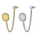 JewelryWe Unisex Hombre Mujer acero inoxidable