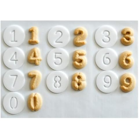 Numbers 10 Disk Set for Cookie Presses Cover