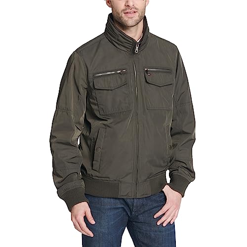 Image of Tommy Hilfigier Men's Water Resistant Performance Bomber Jacket (Standard and Big & Tall)