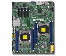 SUPERMICRO X10DRD-iT - Motherboard - extended ATX - LGA2011-v3 Socket - 2 CPUs supported - C612 - 2 x 10 Gigabit LAN - onboard g