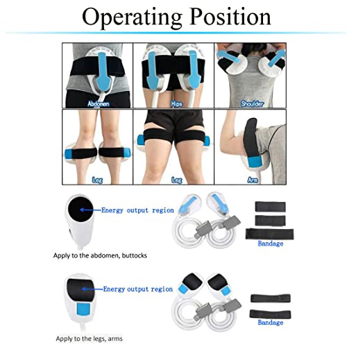 Image of 4 Handles Body Shaping Machine for Abdomen Buttock Upper Arm Thigh Muscle Strengthen