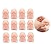 Yimeezuyu Mochi Squishy Toys 12 Pcs Funny Novelty Ding Ding Toys Mini Squeeze Ball Slow Rising Anti Stress Dolls Stress Relief Toy for Birthday Party Gag Gifts