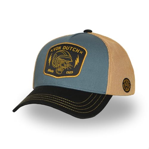 Casquette Von Dutch Wild en coton et filet style vintage américain